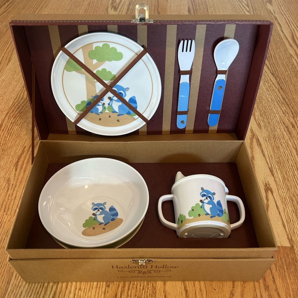 Reed & Barton 5 Piece Children’s Dinnerware Set